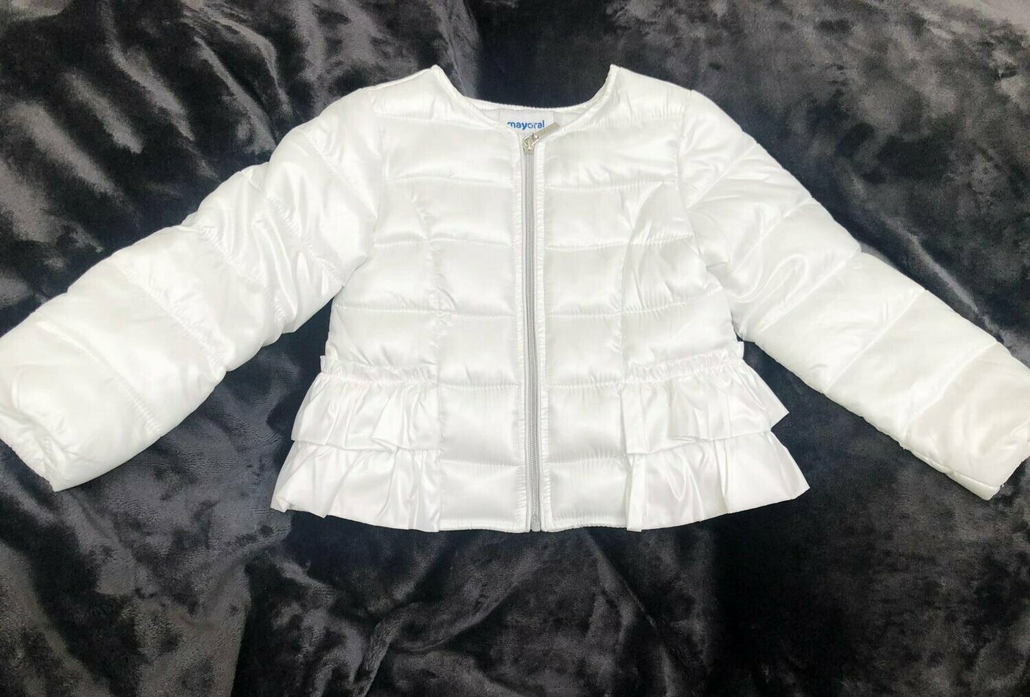 Veste matelassé blanche