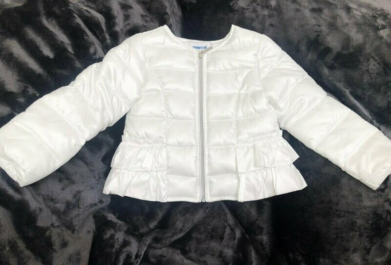 Veste matelassé blanche