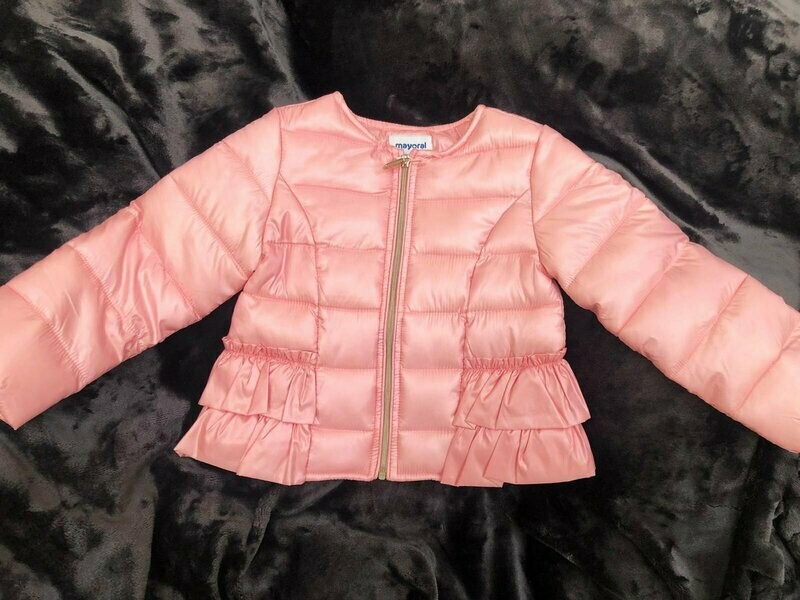 Veste matelassé rose