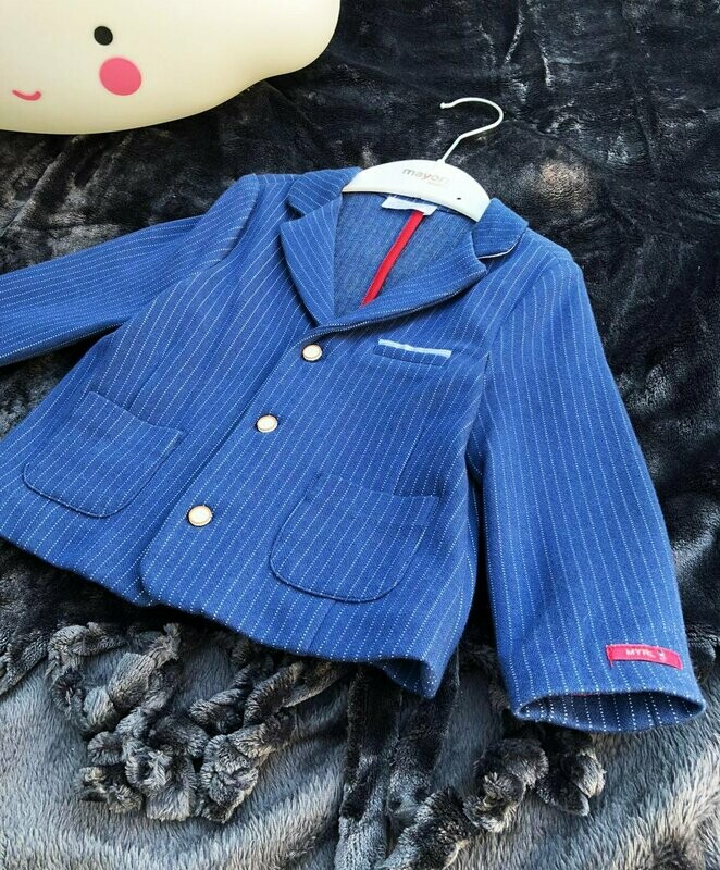 Veste rayée marine