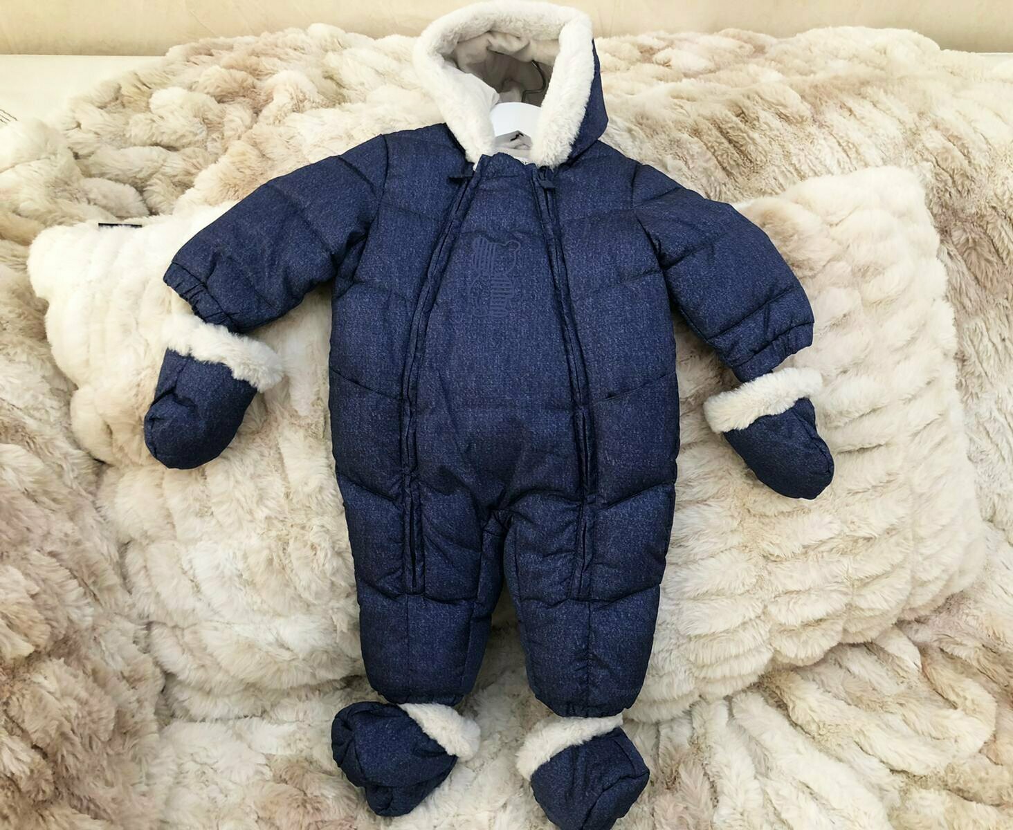 Combinaison "ski" bleue