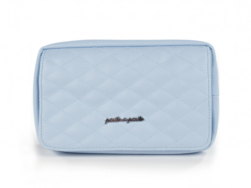 Distributeur de lingettes "MATELASSÉ BLEU"