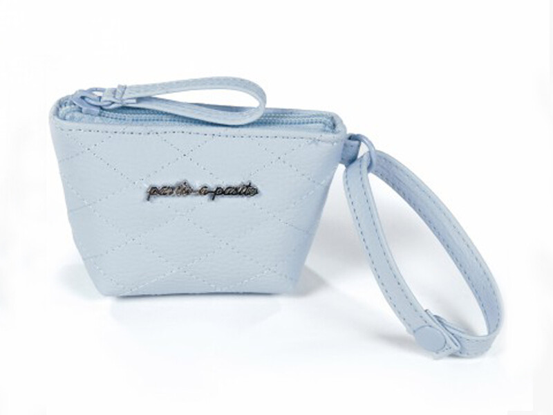 Range tétine "MATELASSÉ BLEU"