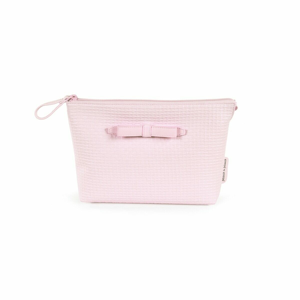 Trousse de toilette "NOEUD ROSE"
