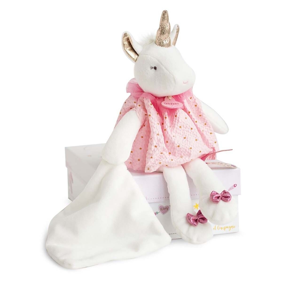 Peluche Licorne avec Doudou