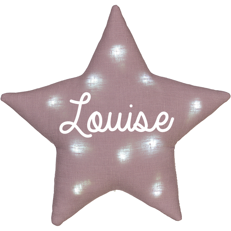 Veilleuse musicale étoile "MAUVE"