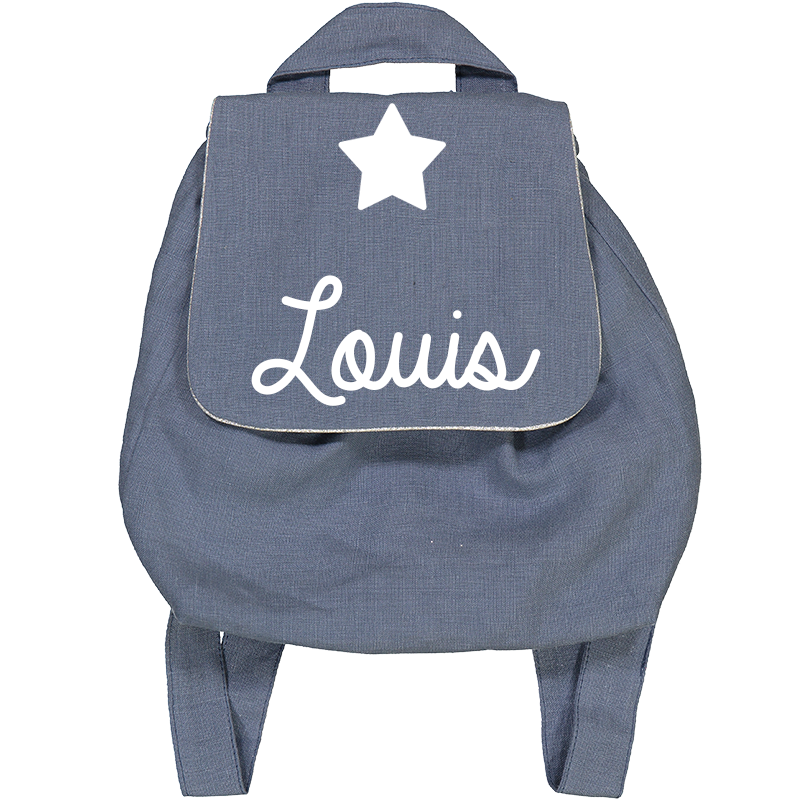 Sac à dos personnalisé "BLEU JEANS"