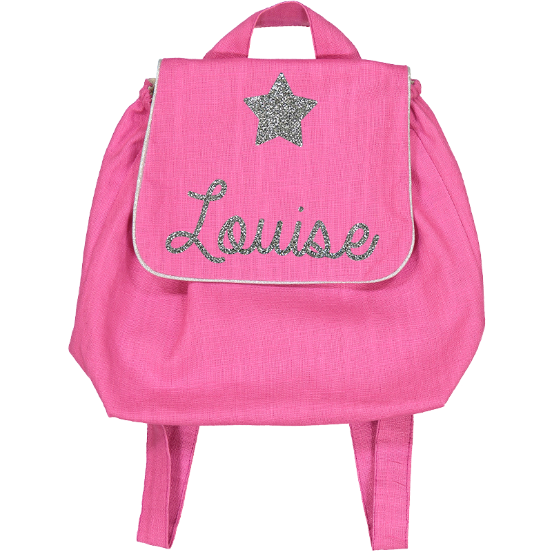 Sac à dos personnalisé "FUSHIA"
