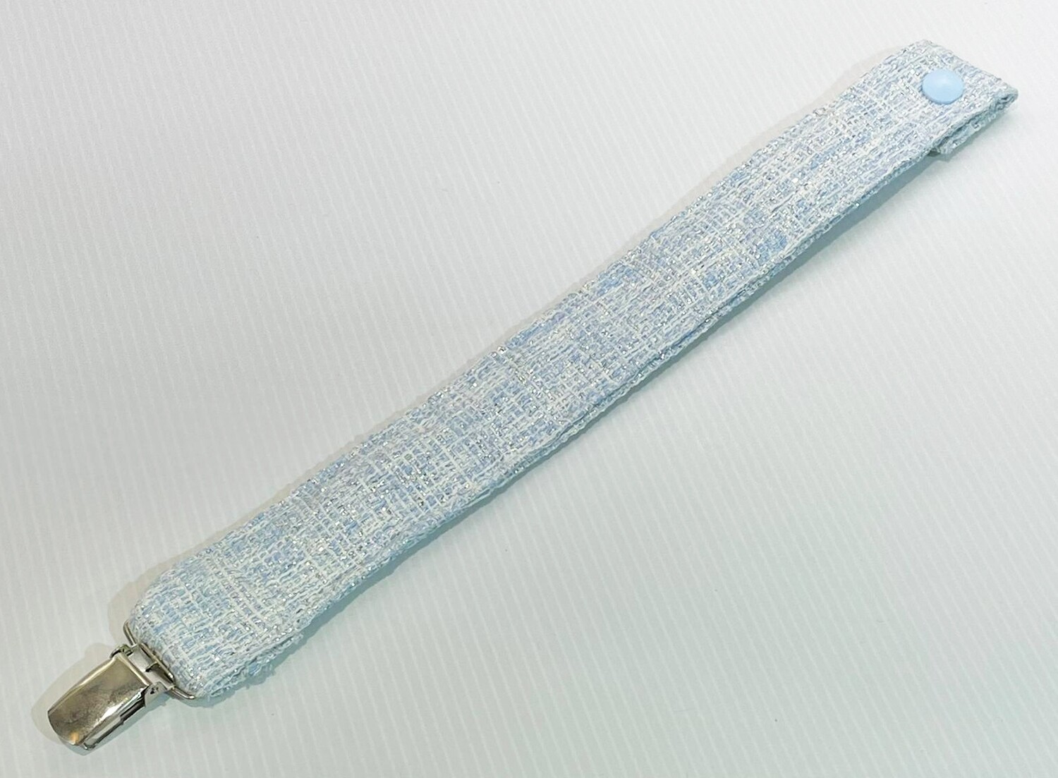 Attache tétine personnalisée "BLUE"