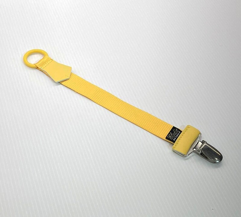 Attache tétine "YELLOW"