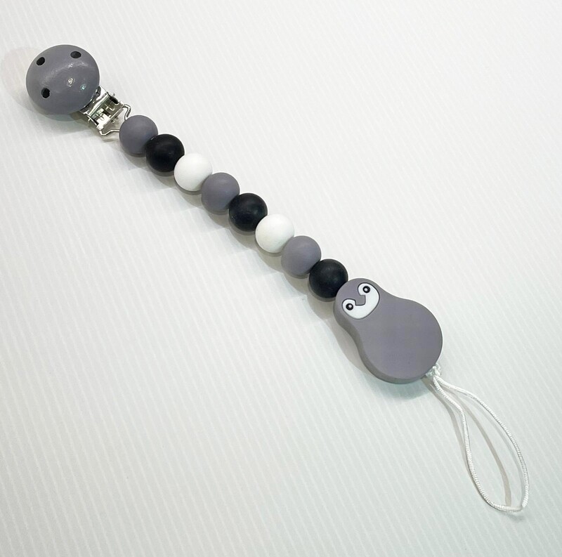 Attache tétine "PINGOUIN"