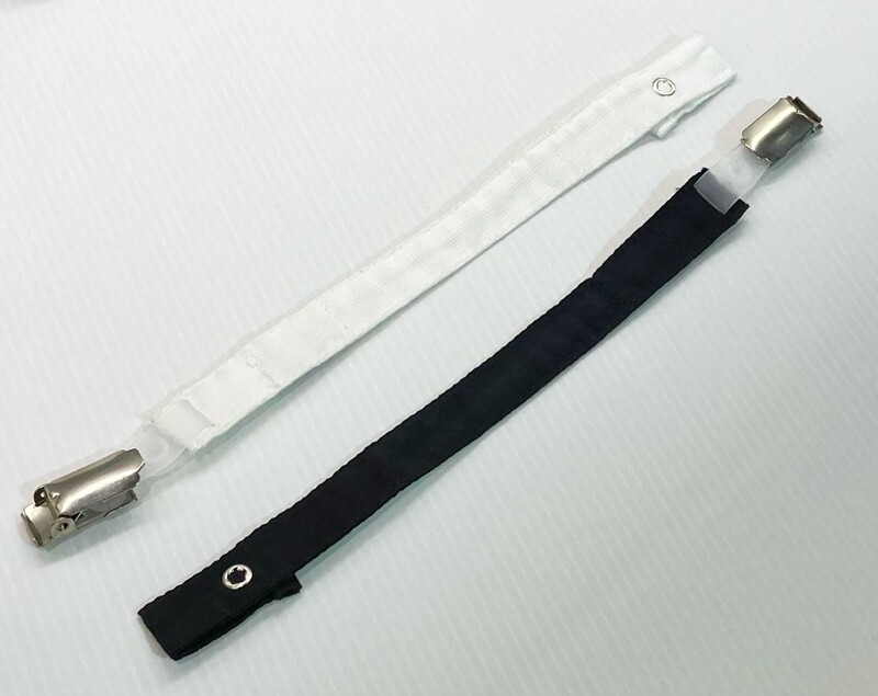 Attache tétine "BLACK & WHITE"