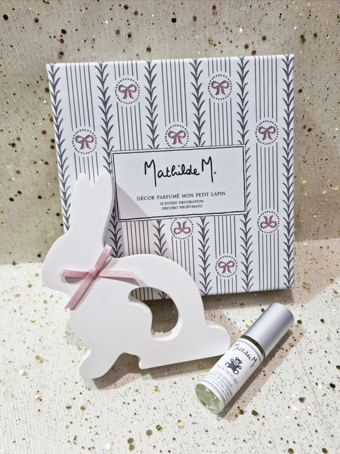 Coffret décor parfumé "MON PETIT LAPIN"