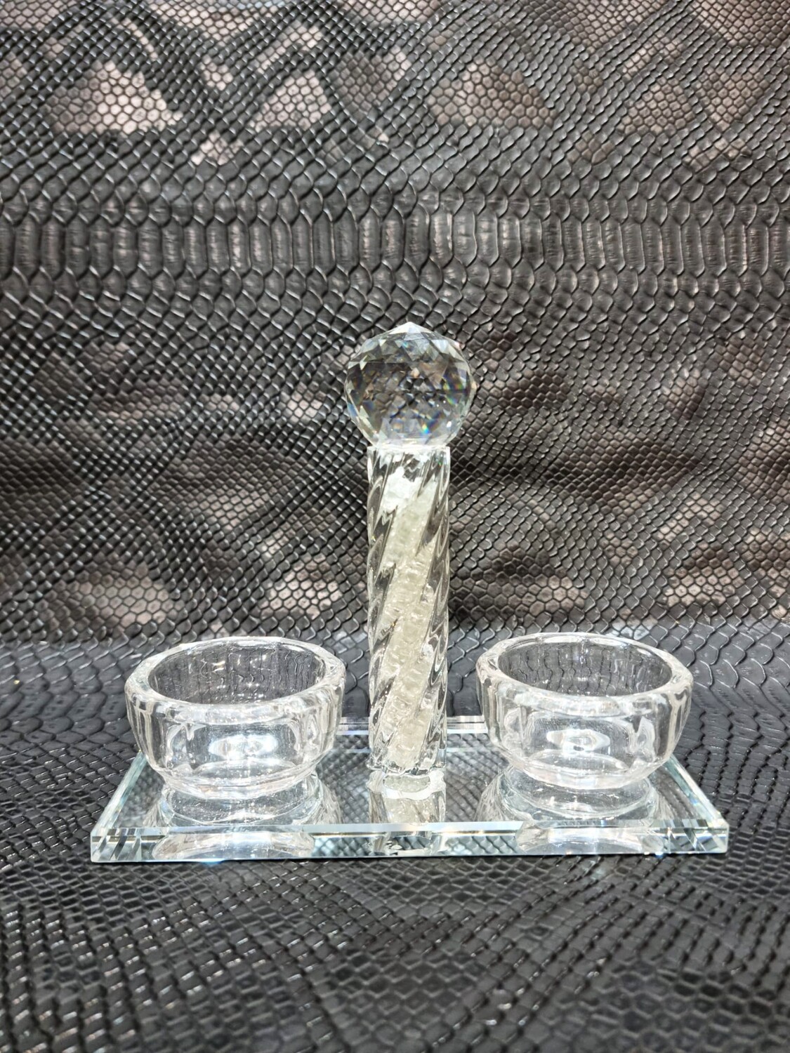 Salière "PAILLETTES BLANCHES"