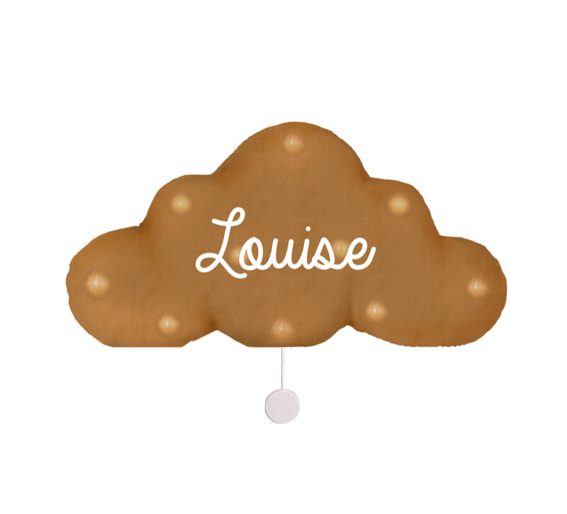 Veilleuse musicale nuage "TERRACOTTA"