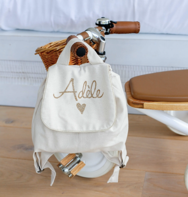 Sac à dos personnalisé "BEIGE"