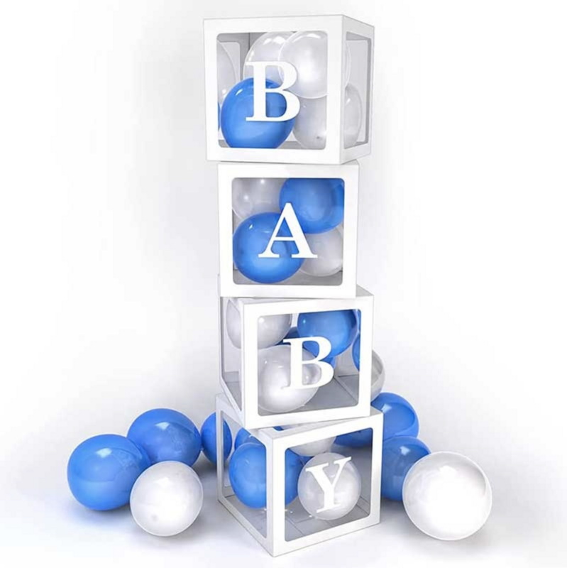 Cube pour ballons "BABY"