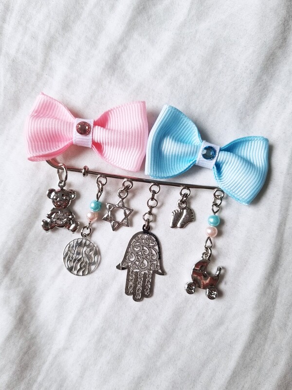 Broche "JUMEAUX"
