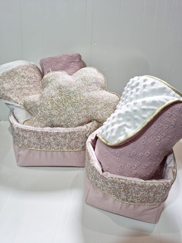 Grand panier plastifié personnalisé