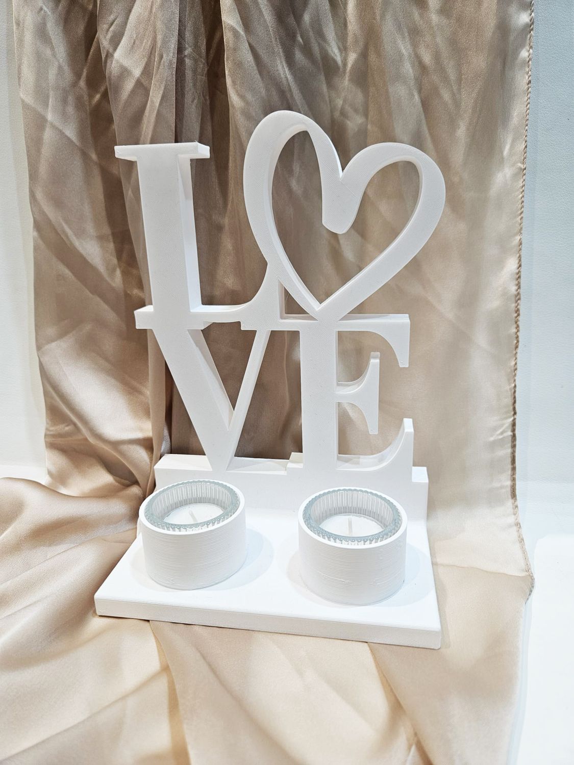 Bougeoir "LOVE"