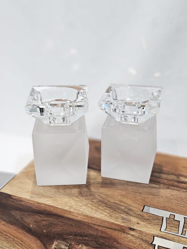 Bougeoirs "PARFUM TRANSPARENT"