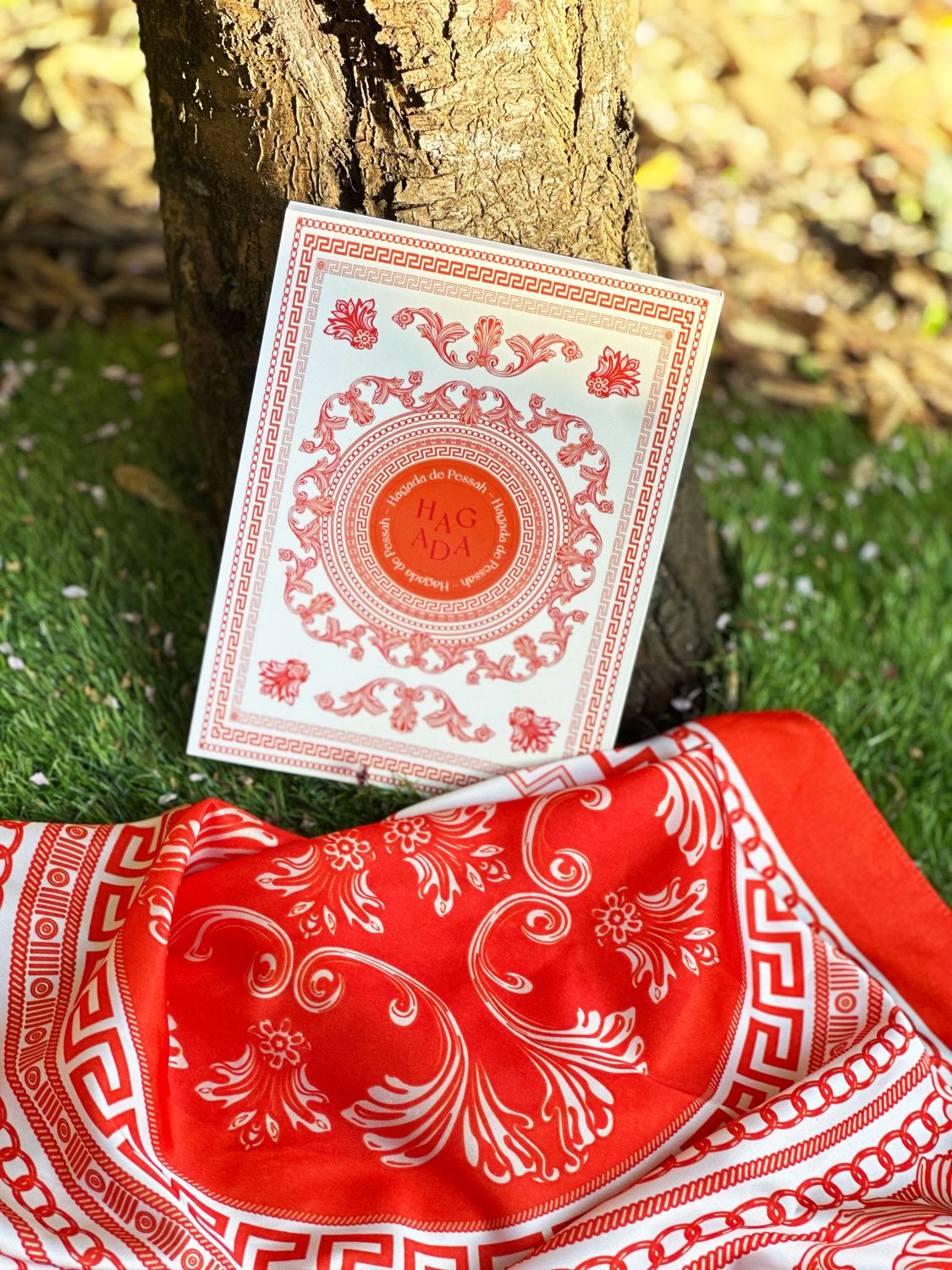 Hagada de Pessah "ARABESQUE ORANGE"