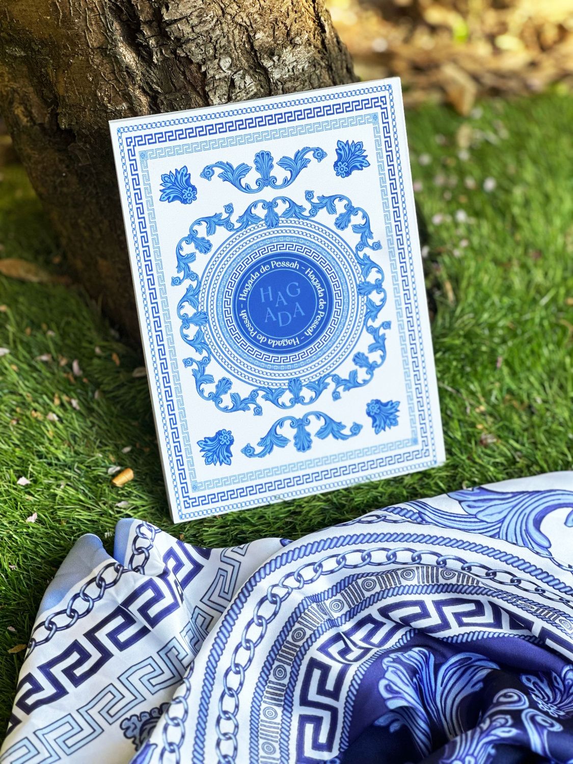 Hagada de Pessah "ARABESQUE BLEU"
