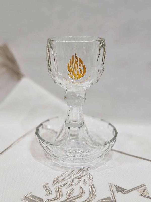 Verre de kiddouch "SARAH"