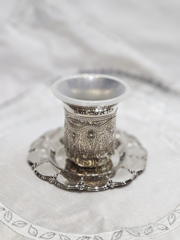 Verre de kiddouch "BENJAMIN"
