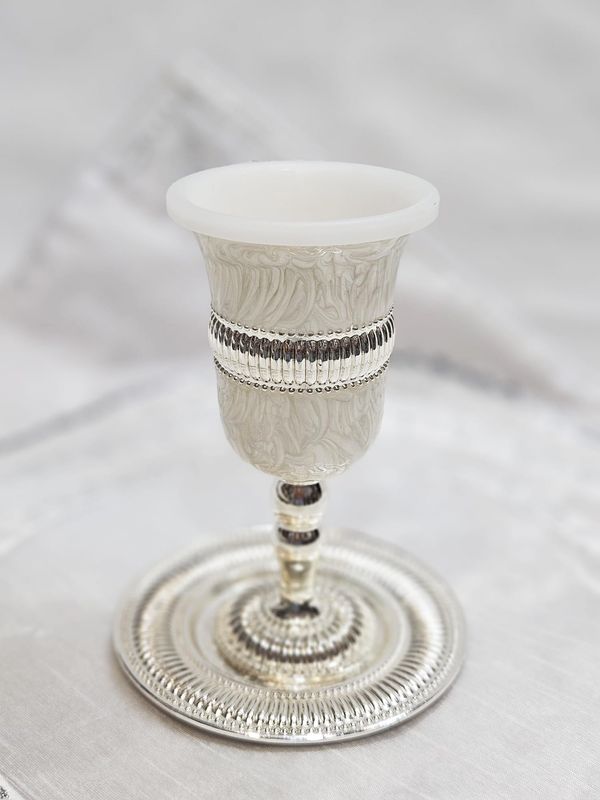 Verre de kiddouch "AVISHAI"