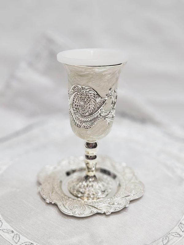 Verre de kiddouch "YAEL"