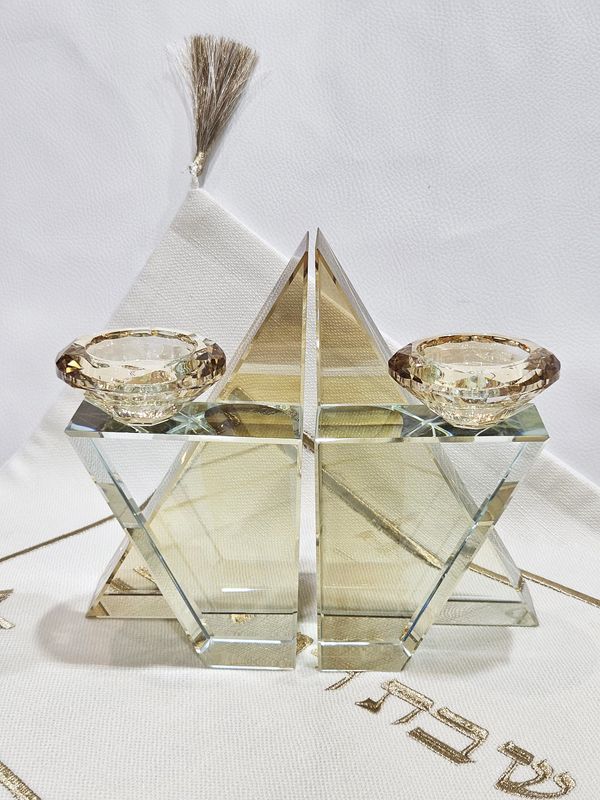 Bougeoirs "MAGUEN AMBRE"