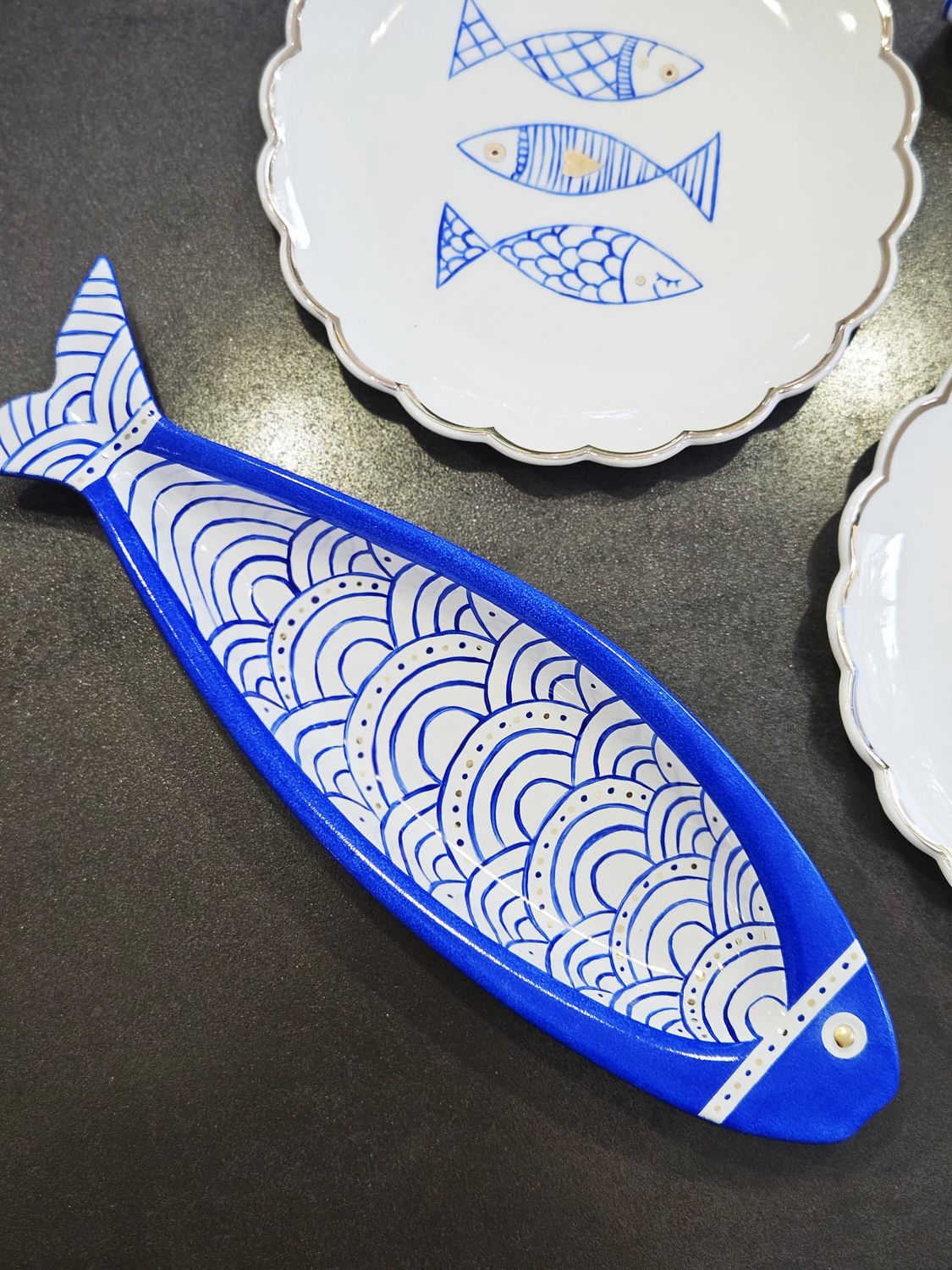 Coupelle "POISSON BLEU"
