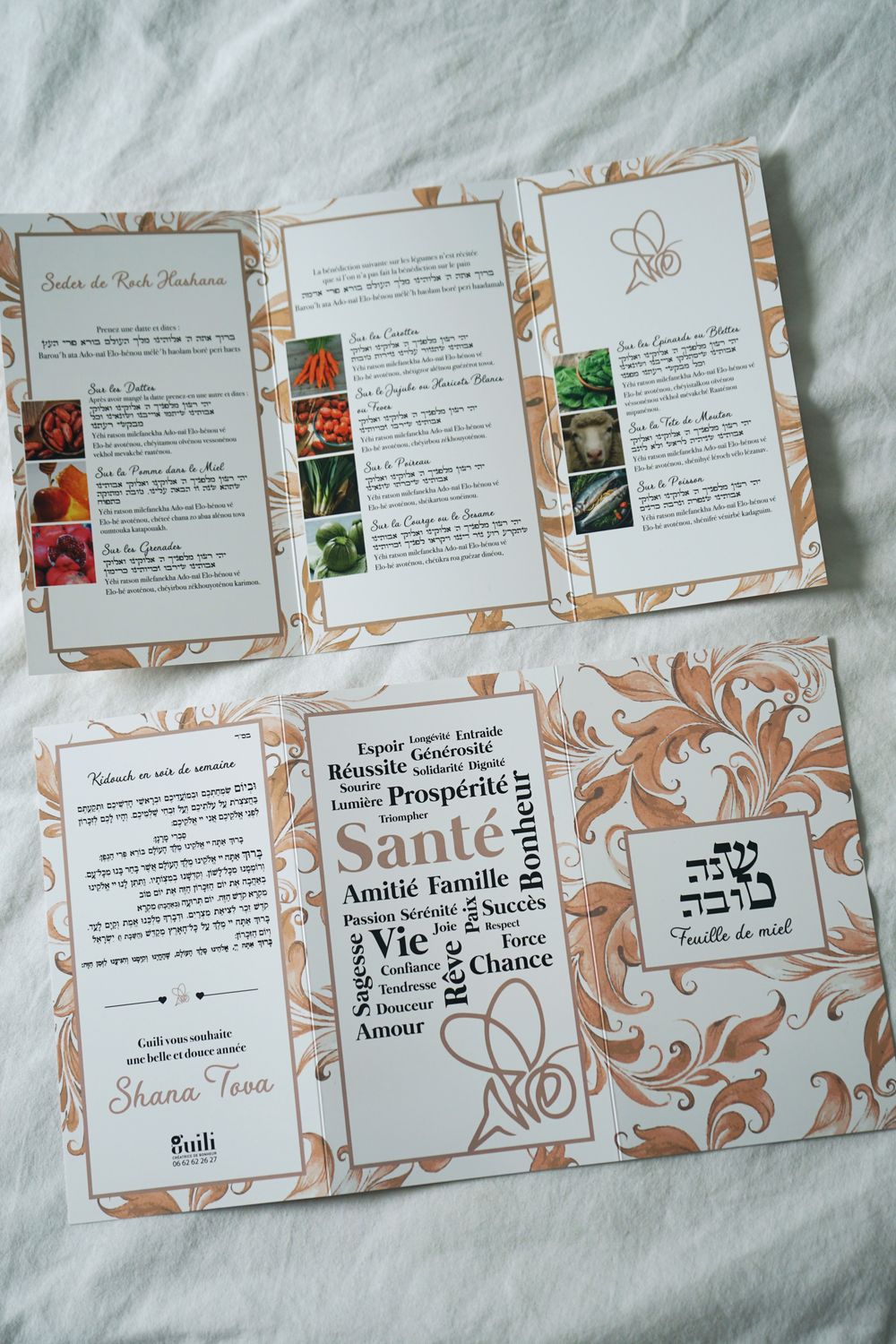 Feuille de miel "BLUSH"