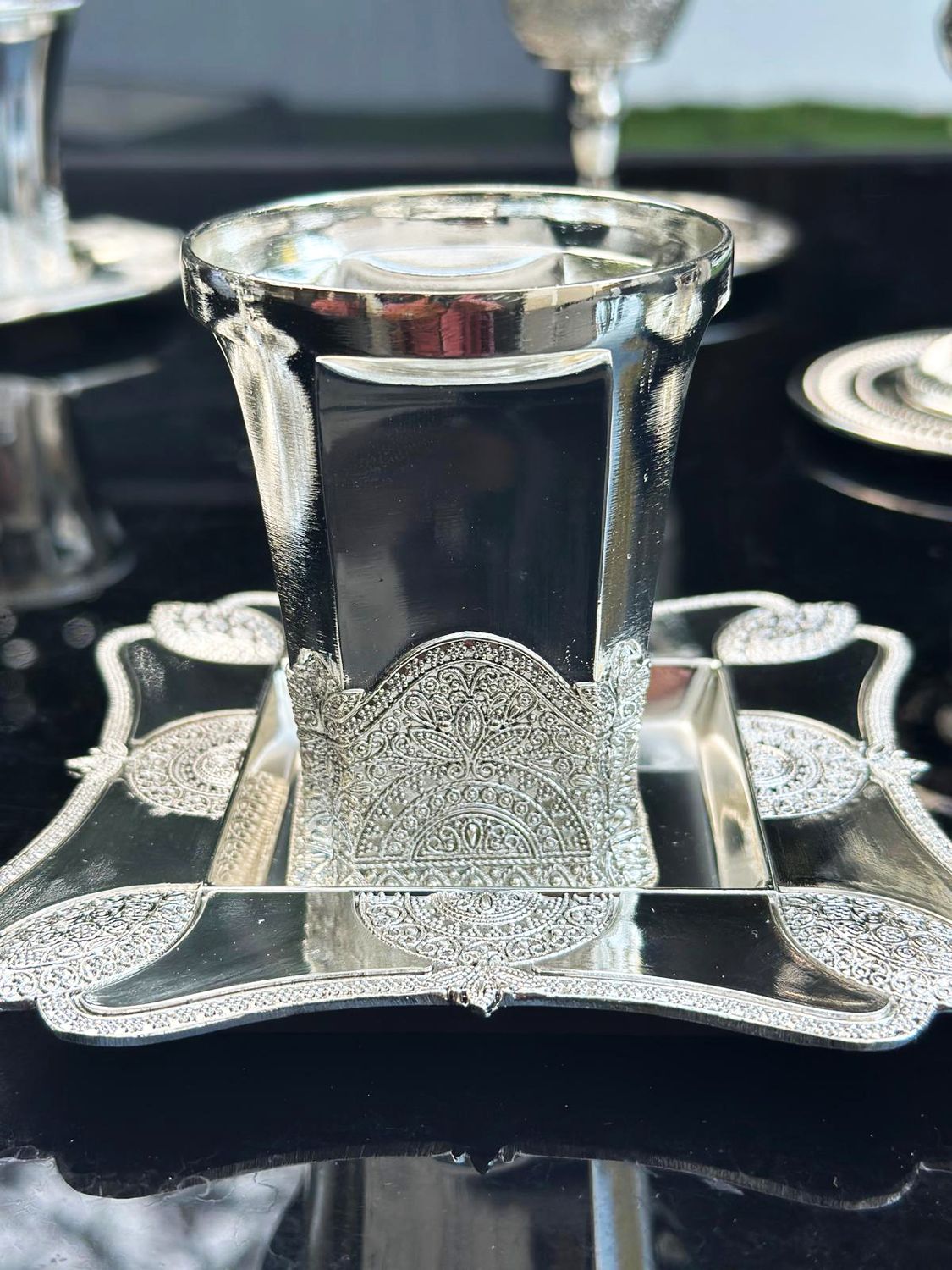 Verre de kiddouch "YARON"