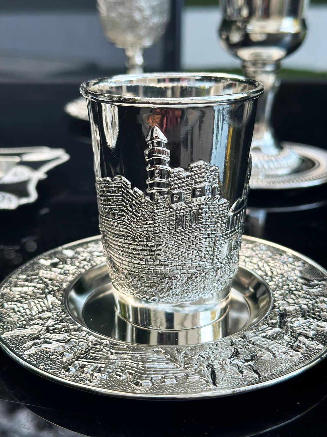 Verre de kiddouch "NIV"