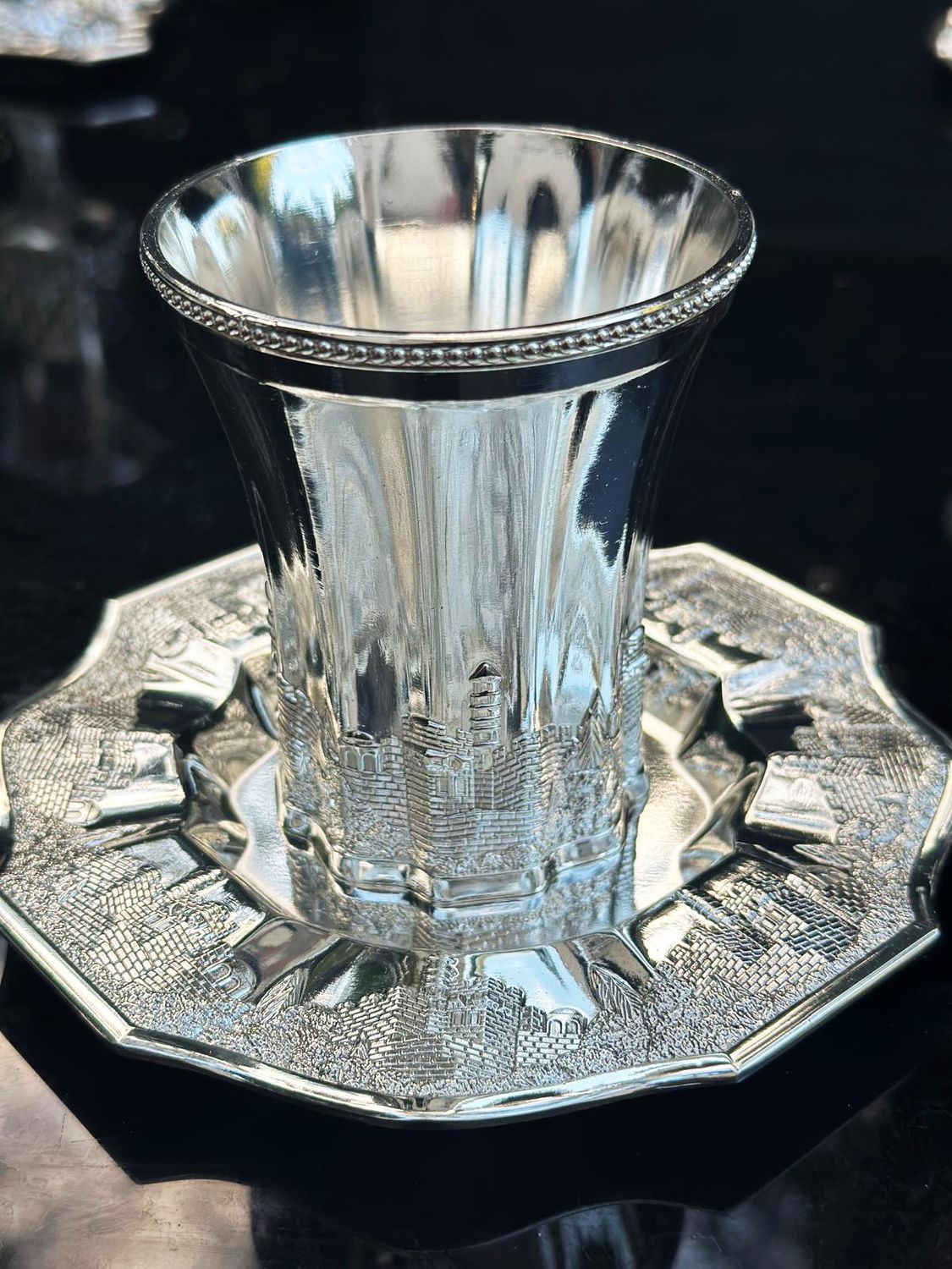 Verre de kiddouch "GAL"