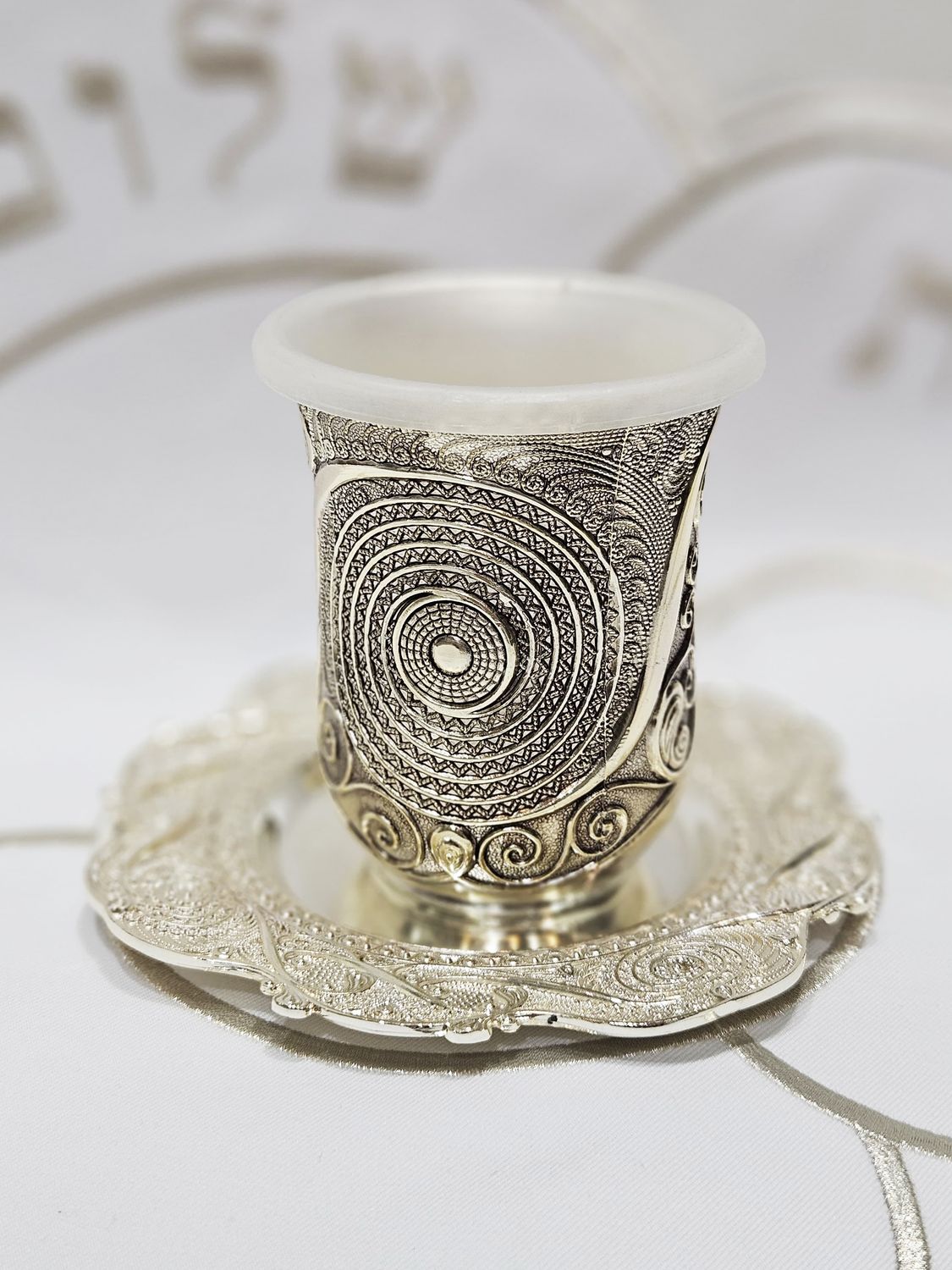 Verre de kiddouch "RAPHAEL"