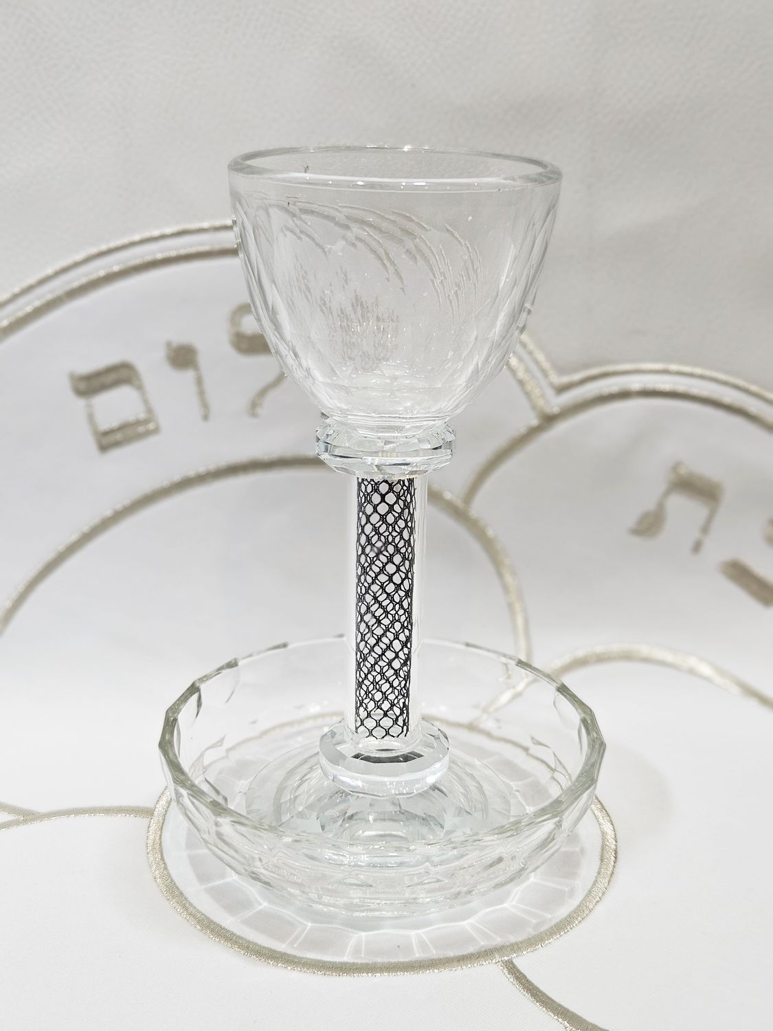 Verre de kiddouch "DAVID"