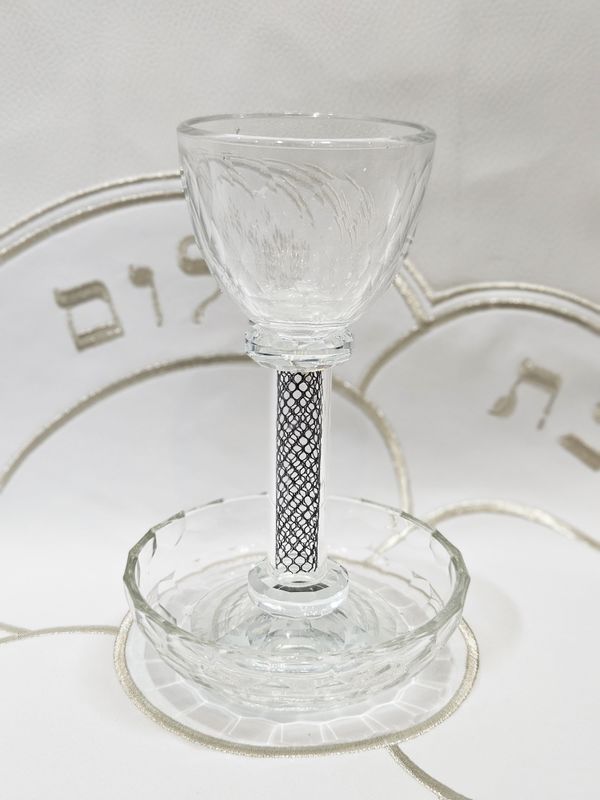 Verre de kiddouch "DAVID"