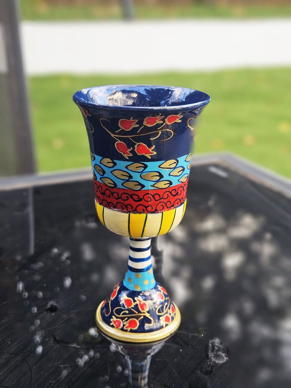 Verre de kiddouch "SHIR"