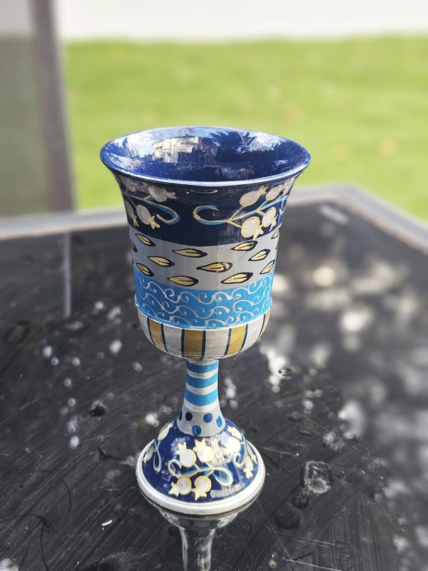 Verre de kiddouch "RONNIE"