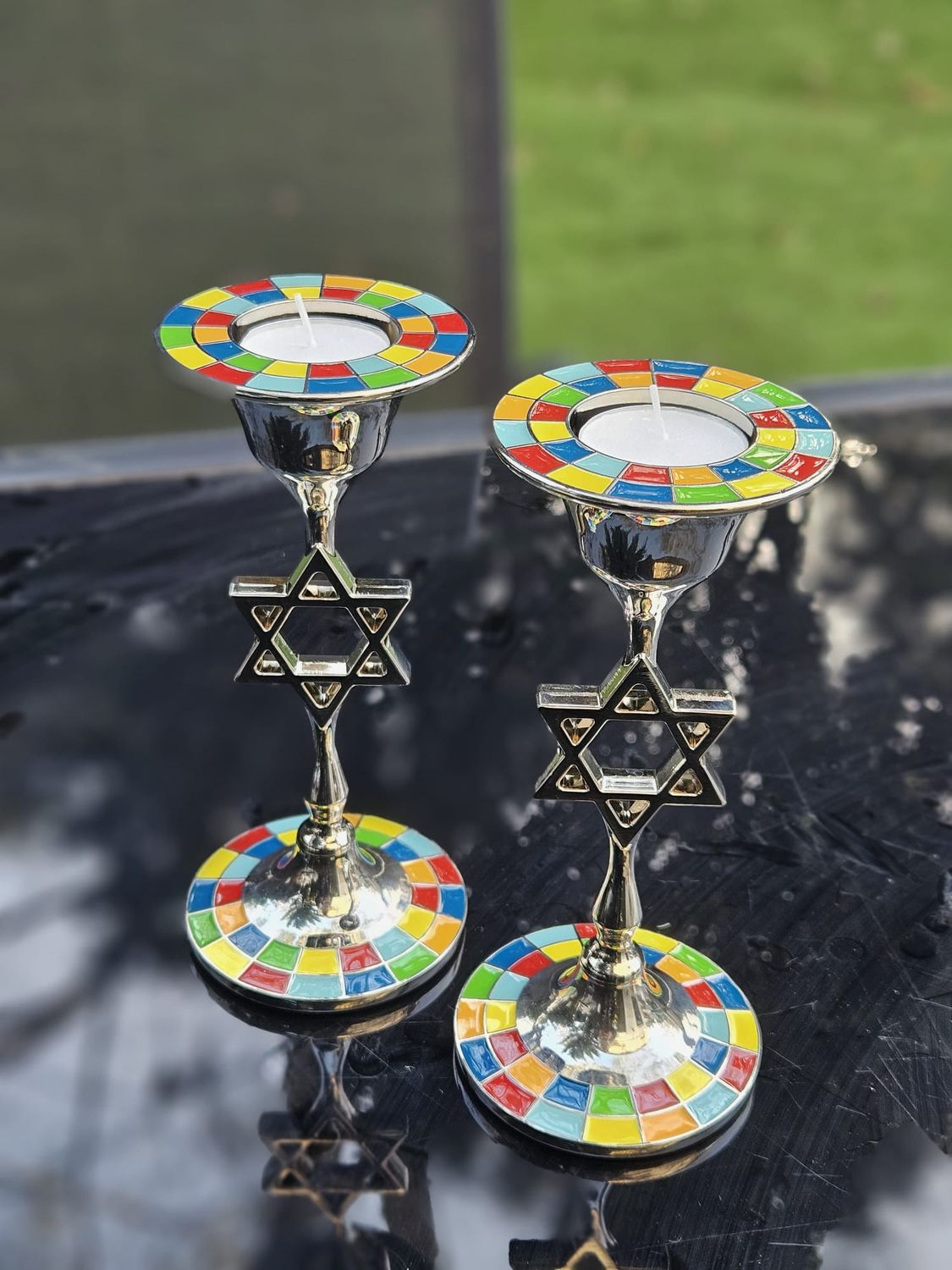 Bougeoirs "MAGUEN COLORÉ"