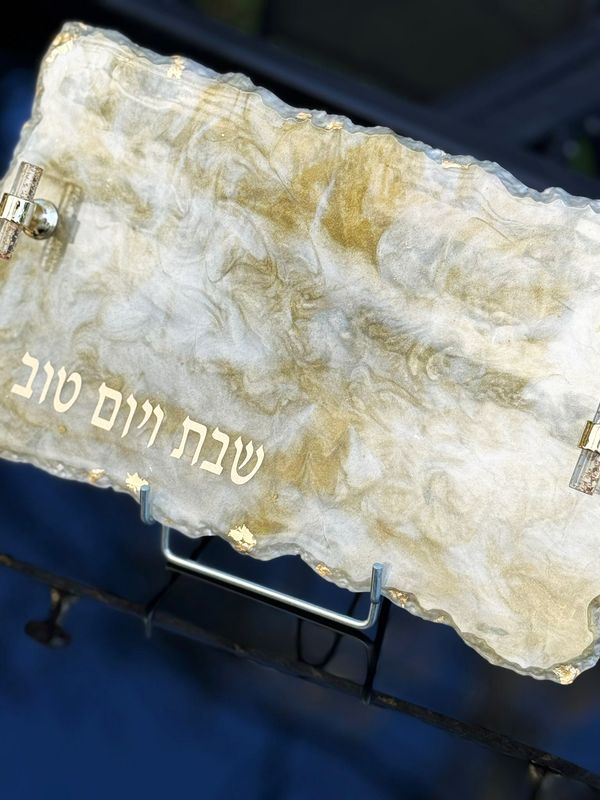 Plateau en résine "VERT KAKI"