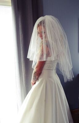 KASI | 3-Tier Wedding Veil with Crystals