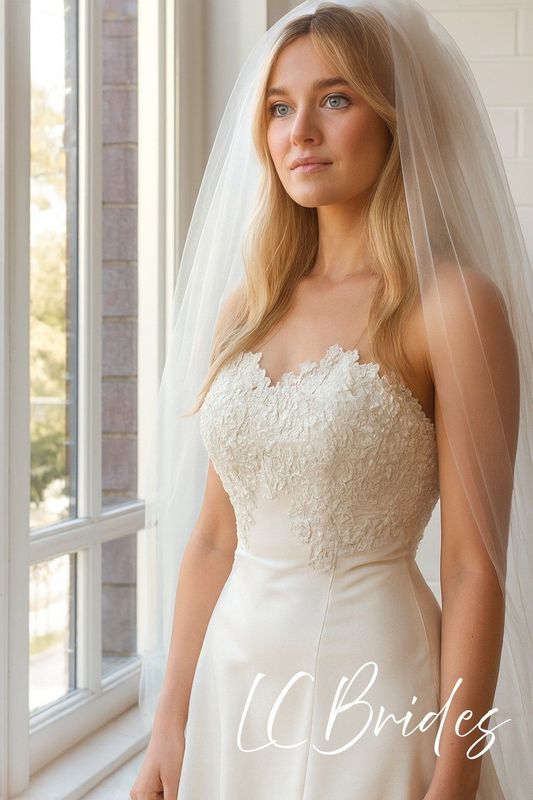 Simple 1 Layer Wedding Veil