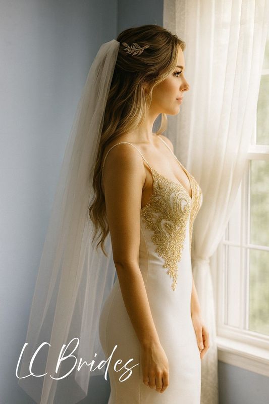 IMANI | Simply Elegant 1 Layer Wedding Veil