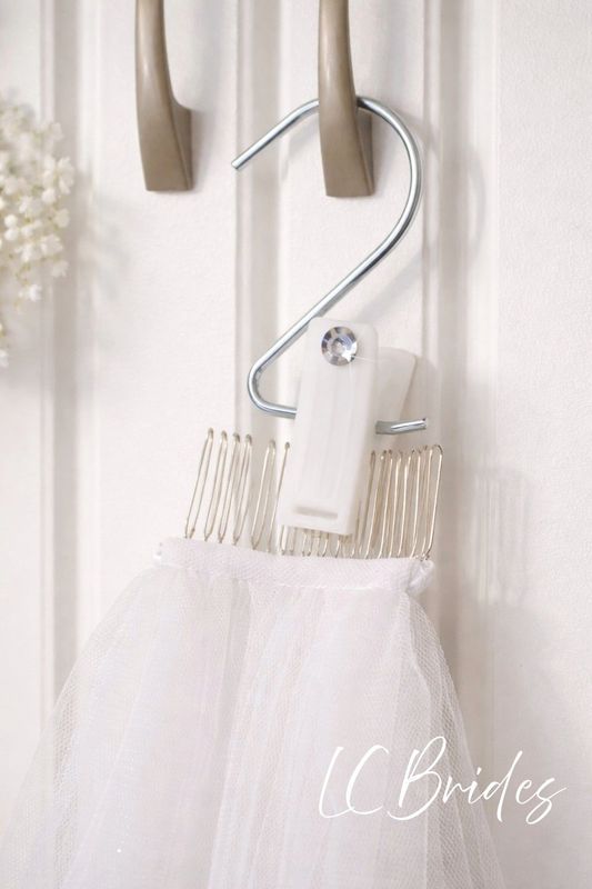 Wedding Veil Clip - Crystal Veil Hanger