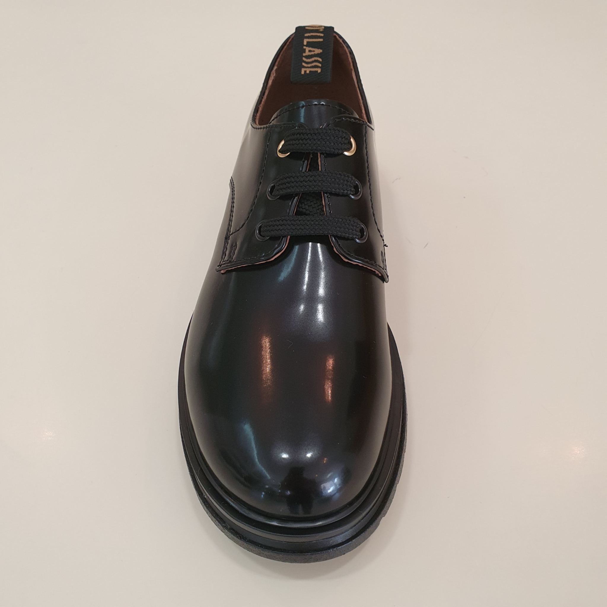 Alviero Martini 1A Classe Francesine Stringate Nero/Geo