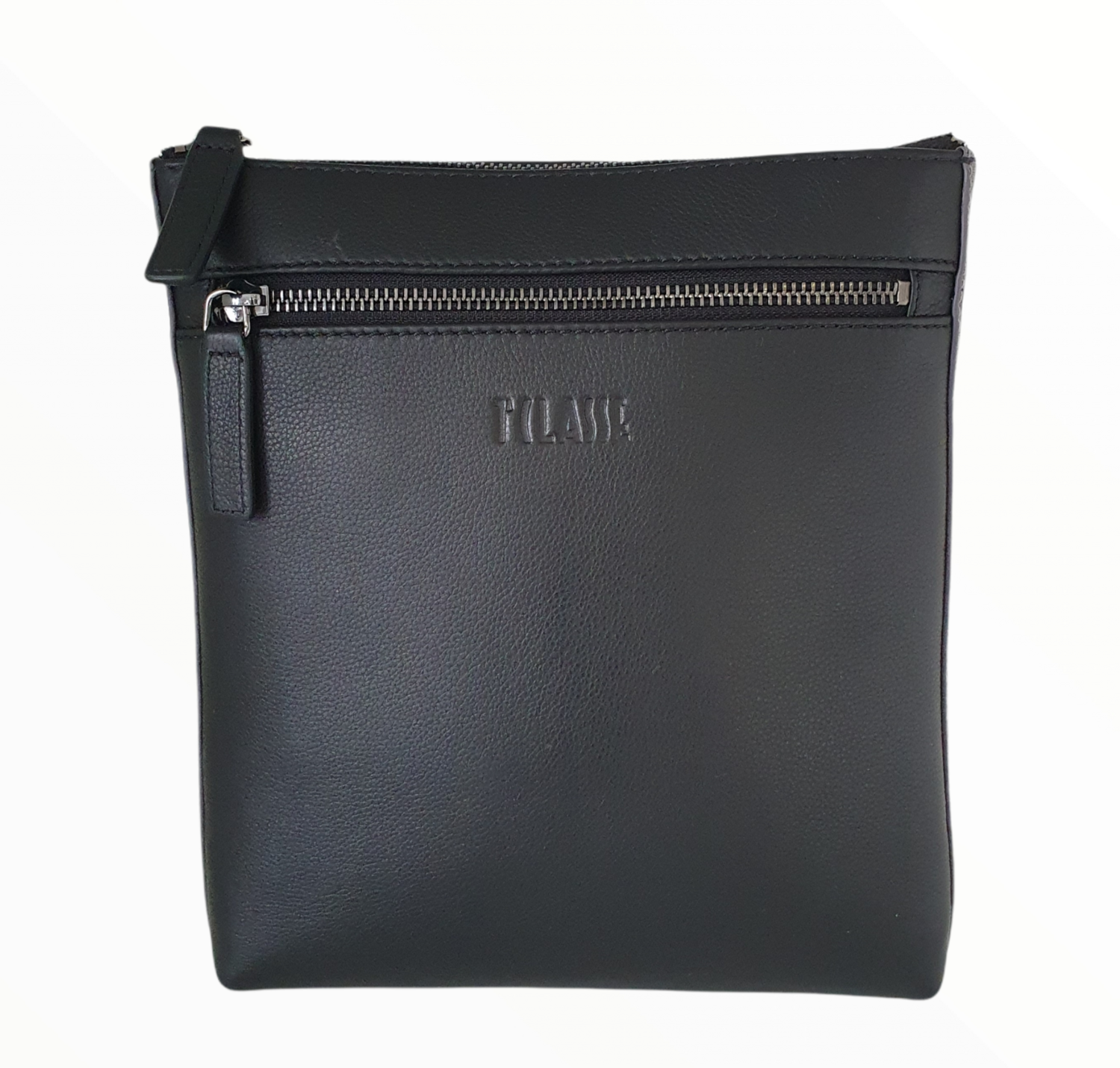 Alviero Martini 1a Classe borsello uomo medio in pelle nero Geo Dark